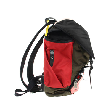 Multi Burberry Colorblock Nylon Backpack - Designer Revival