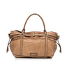Tan Burberry Bridle Leather Tote - Designer Revival