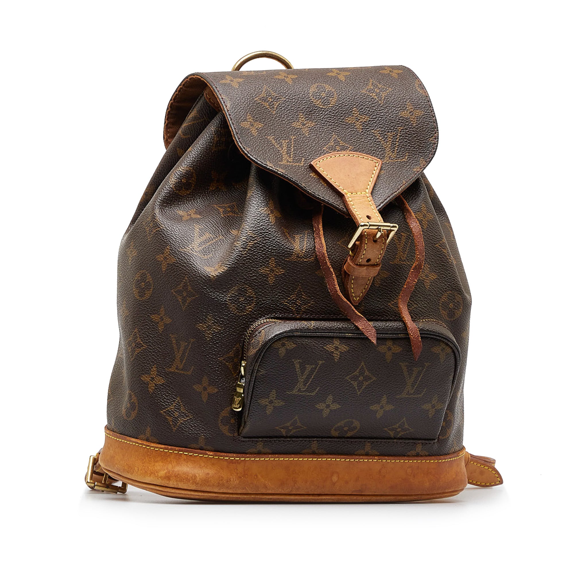 Montsouris MM Backpack (Authentic Pre-Owned)  Unisex bag, Brown backpacks, Louis  vuitton monogram