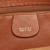 Brown Gucci Bamboo Leather Shoulder Bag