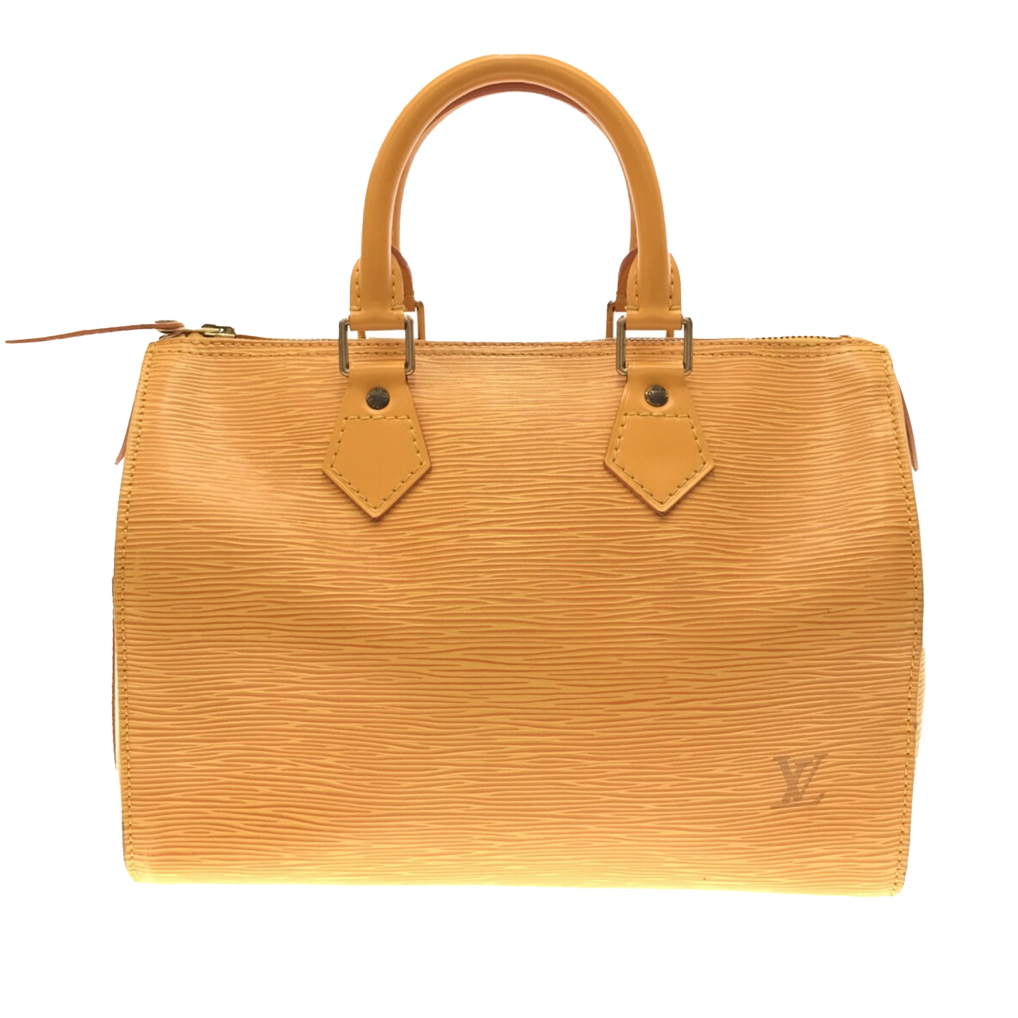 Louis Vuitton Orange Epi Leather Sac Plat Pm (Authentic Pre-Owned