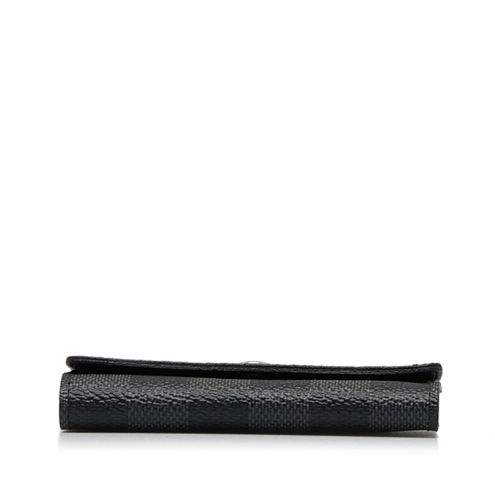 Black Louis Vuitton Damier Graphite 6 Key Holder – Designer Revival