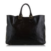 Black Fendi Twins Leather Tote Bag