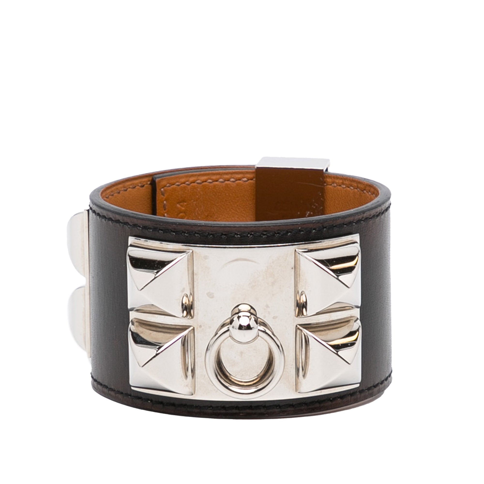 Silver Hermes Collier de Chien Bracelet - Designer Revival