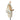 White Fendi Zucca Embossed Midi Baguette Shoulder Bag - Designer Revival