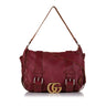 Red Gucci GG Marmont Messenger Bag - Designer Revival