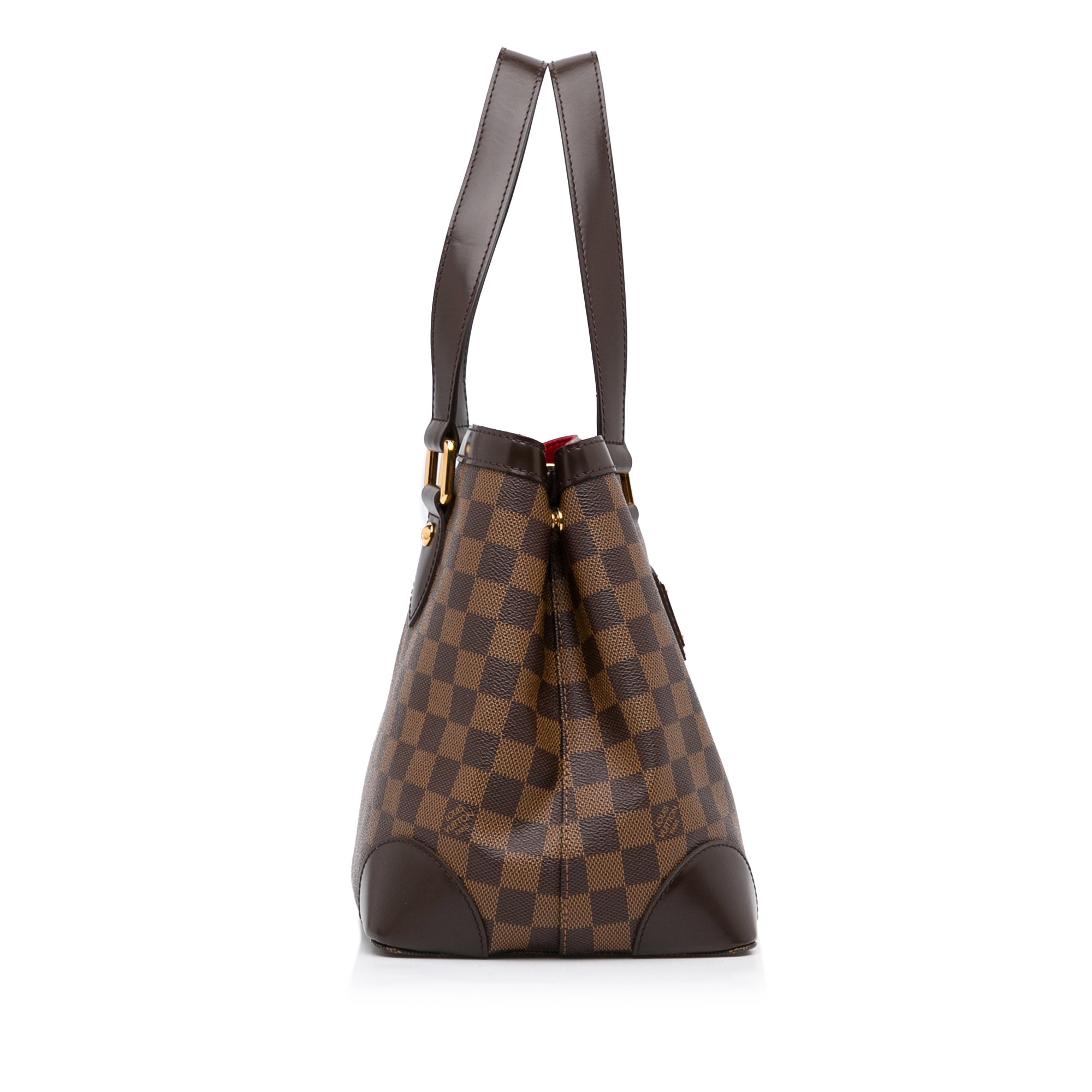 Authentic Louis Vuitton Damier Ebene Hampstead PM Handbag