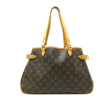 Brown Louis Vuitton Monogram Batignolles Horizontal Tote Bag