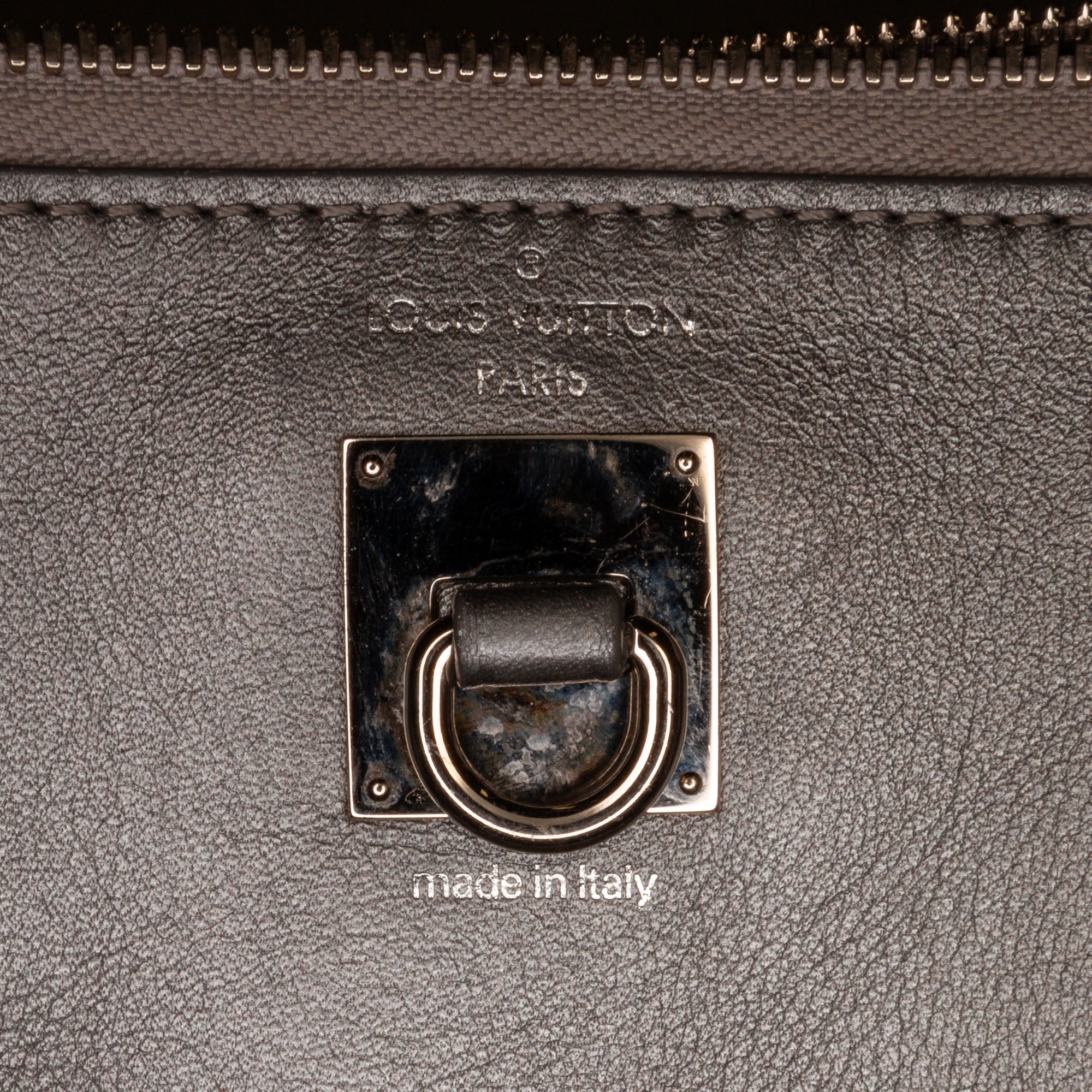 Louis Vuitton Black EPI Leather City Steamer PM Bag