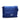 Blue Fendi FF Lock Crossbody - Designer Revival