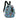 Blue Prada Tessuto Stampato Drawstring Backpack - Designer Revival