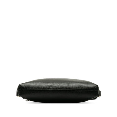 Black Gucci Leather Crossbody Bag - Designer Revival