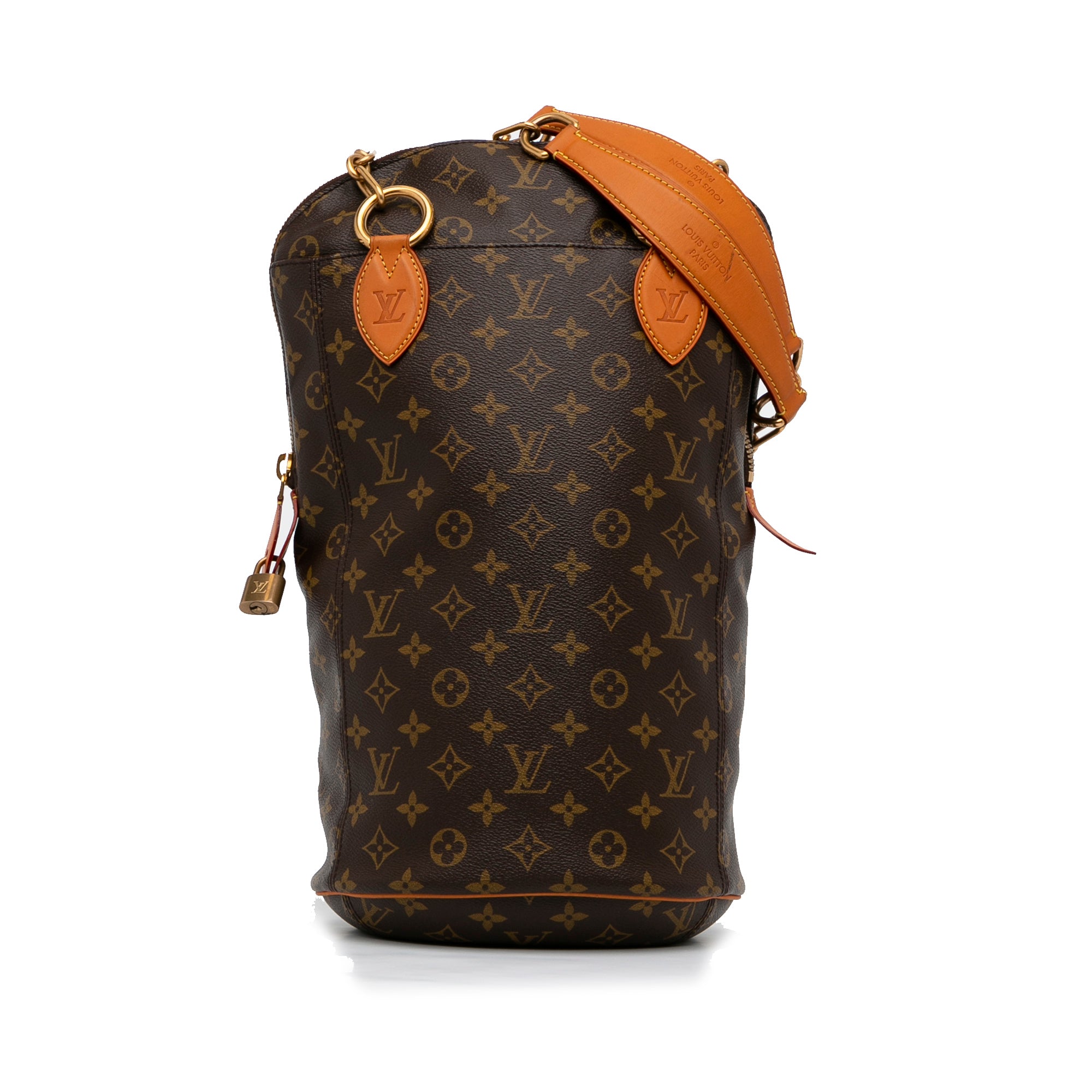 Brown Louis Vuitton Monogram Iconoclasts Karl Legarfeld Punching Bag PM