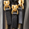 Black Celine Large Trio Crossbody Bag