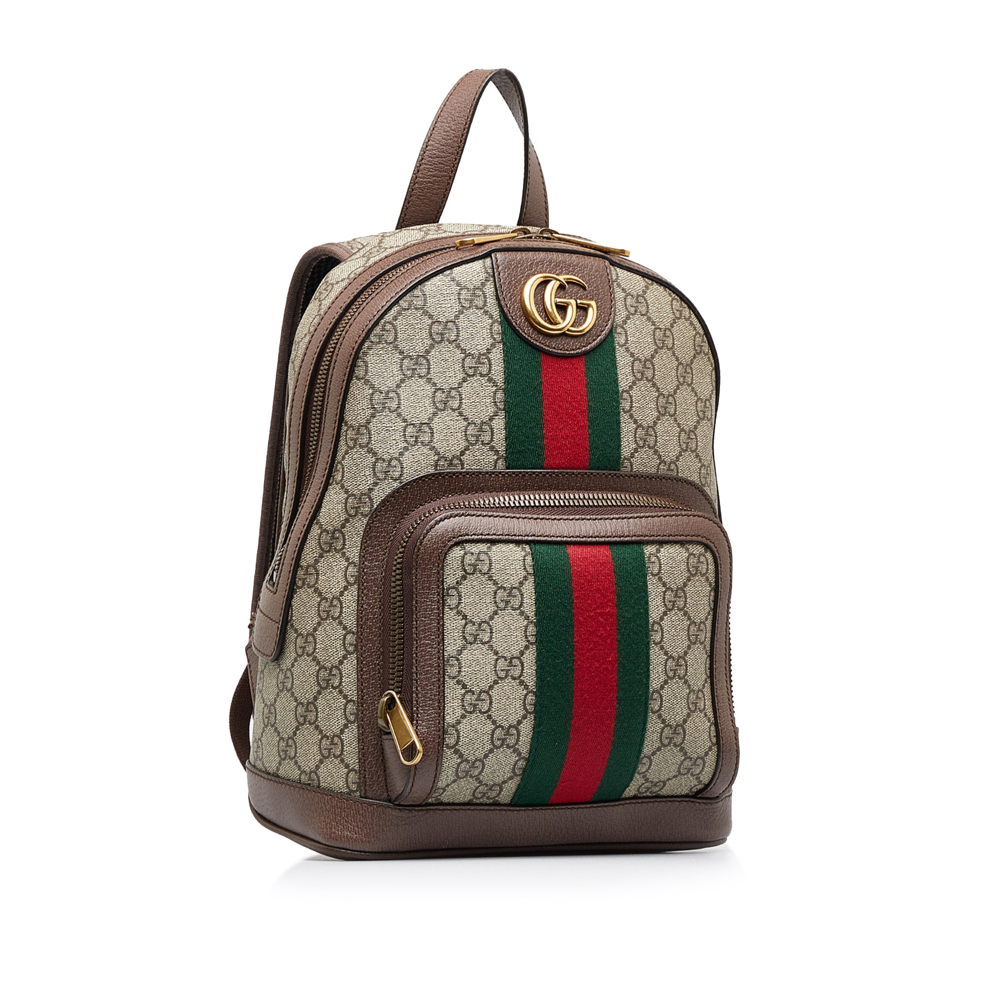 Brown Gucci GG Flora Ophidia Backpack – Designer Revival