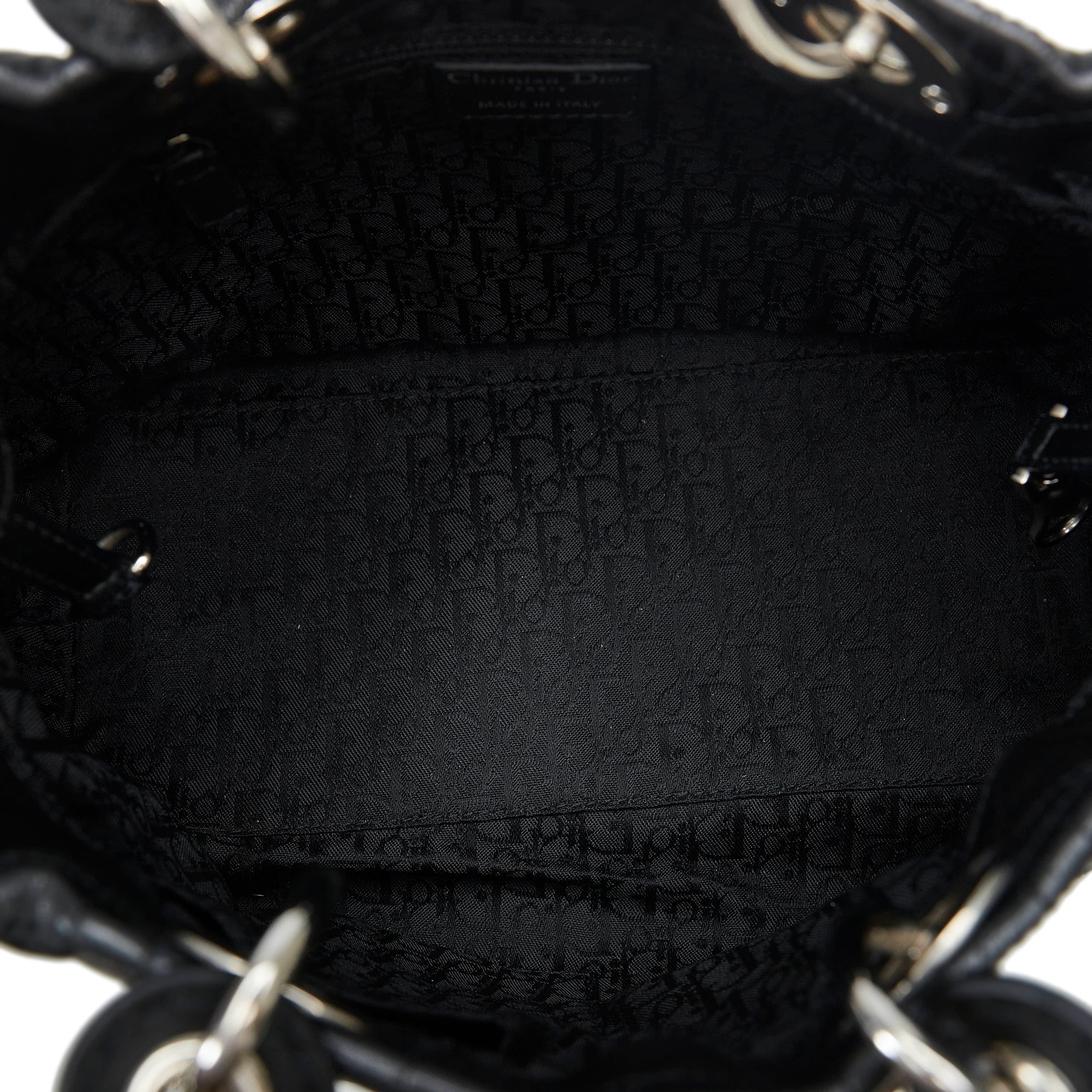 Black Dior Cannage Lady Dior Soft Handbag – Designer Revival