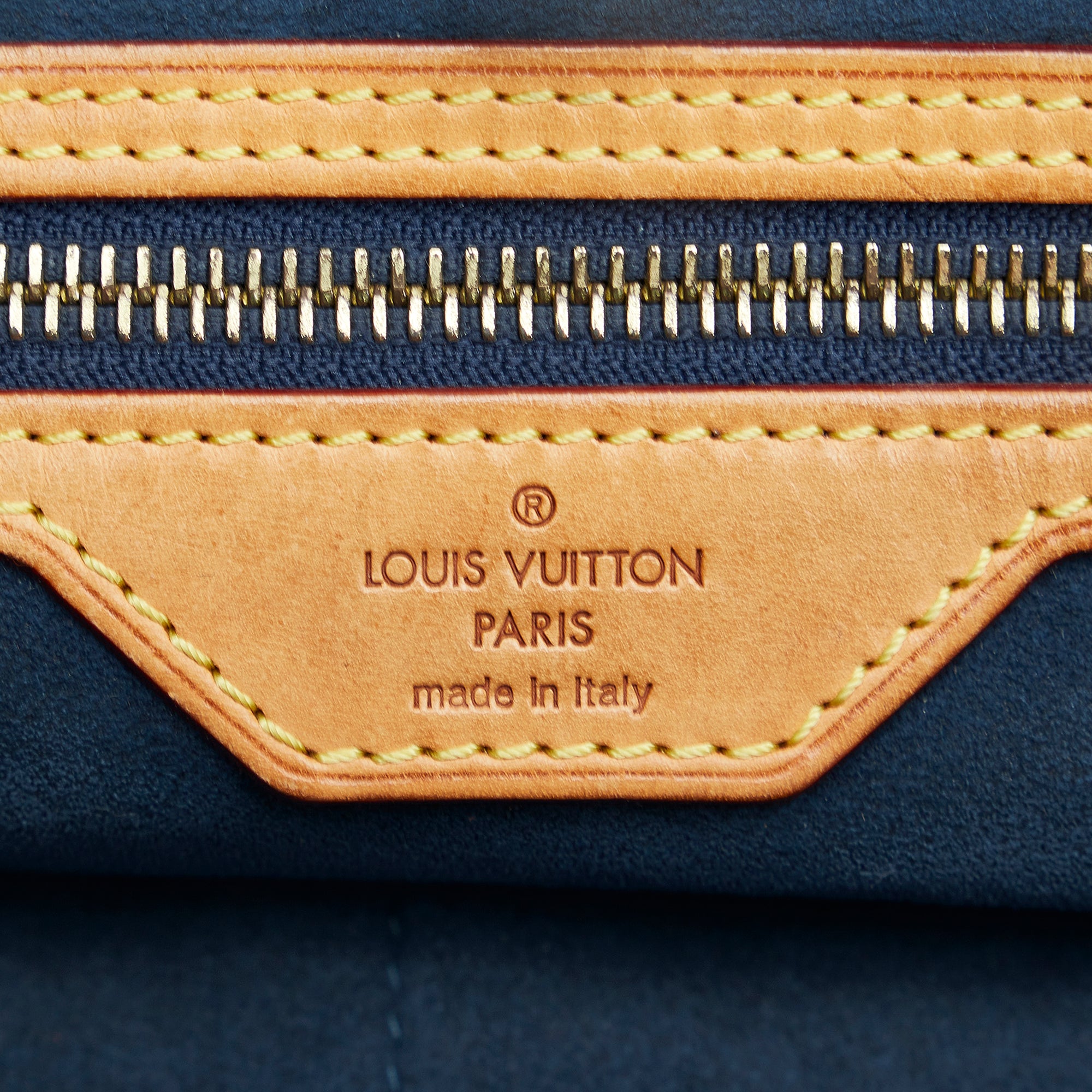RvceShops Revival, Blue Louis Vuitton Monogram Denim Daily GM Hobo Bag
