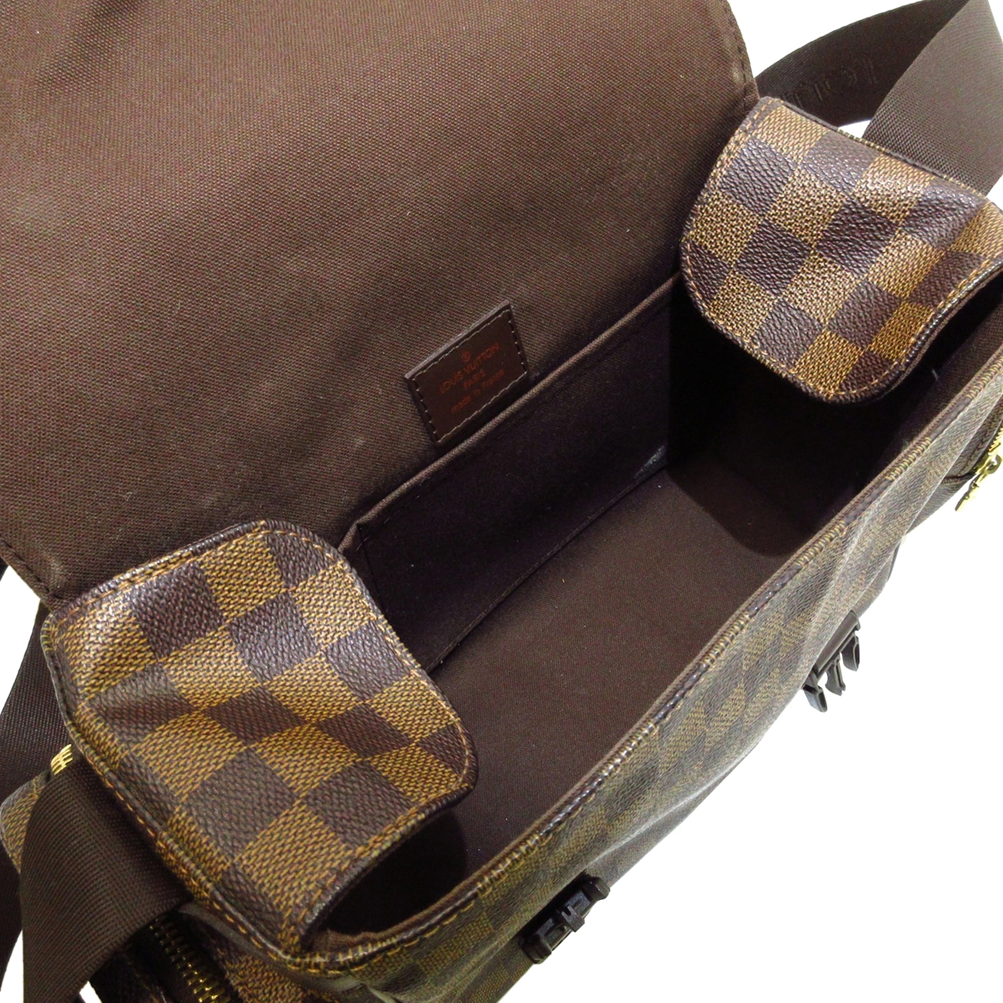 Brown Louis Vuitton Damier Ebene Melville Reporter Crossbody Bag – Designer  Revival