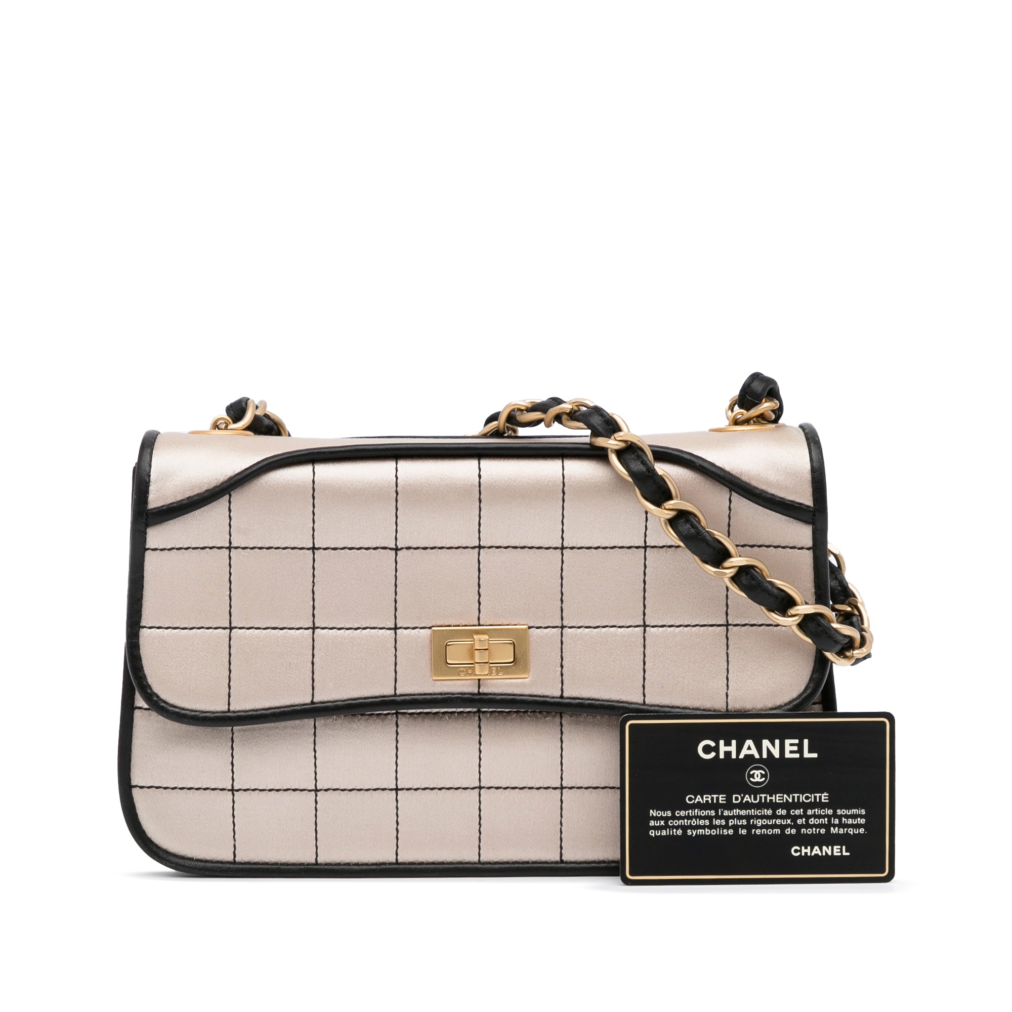 Chanel - Mademoiselle Small Flap Bag Calfskin Noir