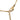 Gold Dior Logo Rhinestones Pendant Necklace