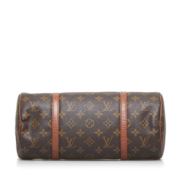 Brown Louis Vuitton Monogram Papillon 30 Handbag - Designer Revival