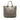 Gray Prada Soft Calf Double Zip Tote Bag - Designer Revival