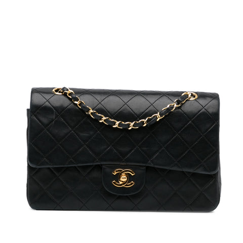 Chanel 2010 Double Stitched Card Holder - Black Wallets