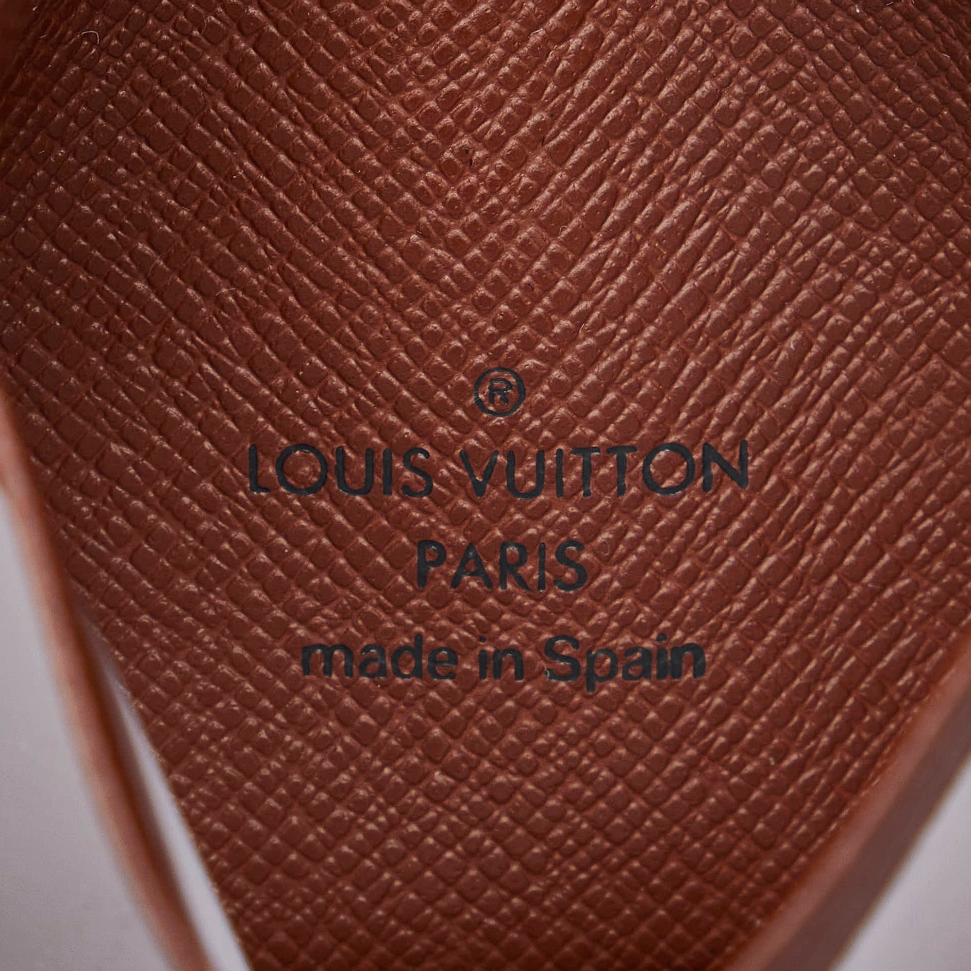 Louis Vuitton Brown Card Cover 1999