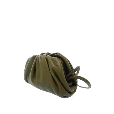 Green Bottega Veneta The Pouch Crossbody Bag - Designer Revival