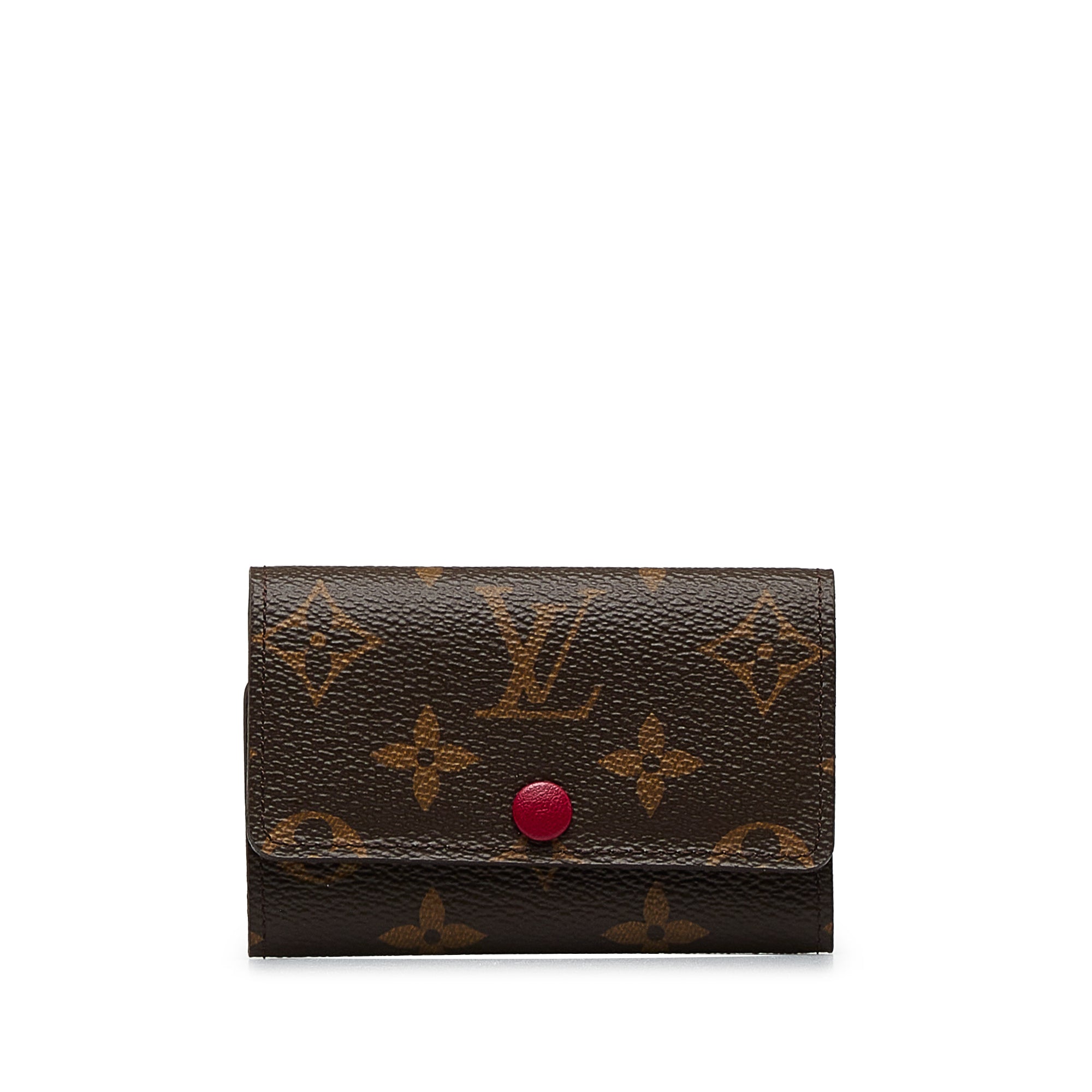 Louis Vuitton Monogram Fuchsia 6 Ring Key Holder