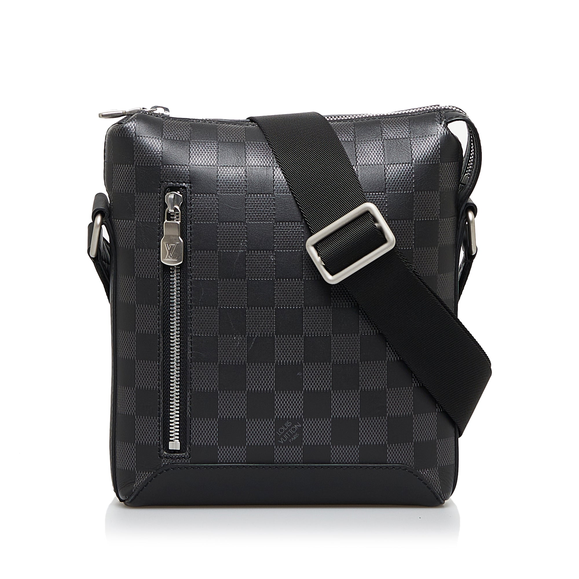 black checkered louis vuitton crossbody bag