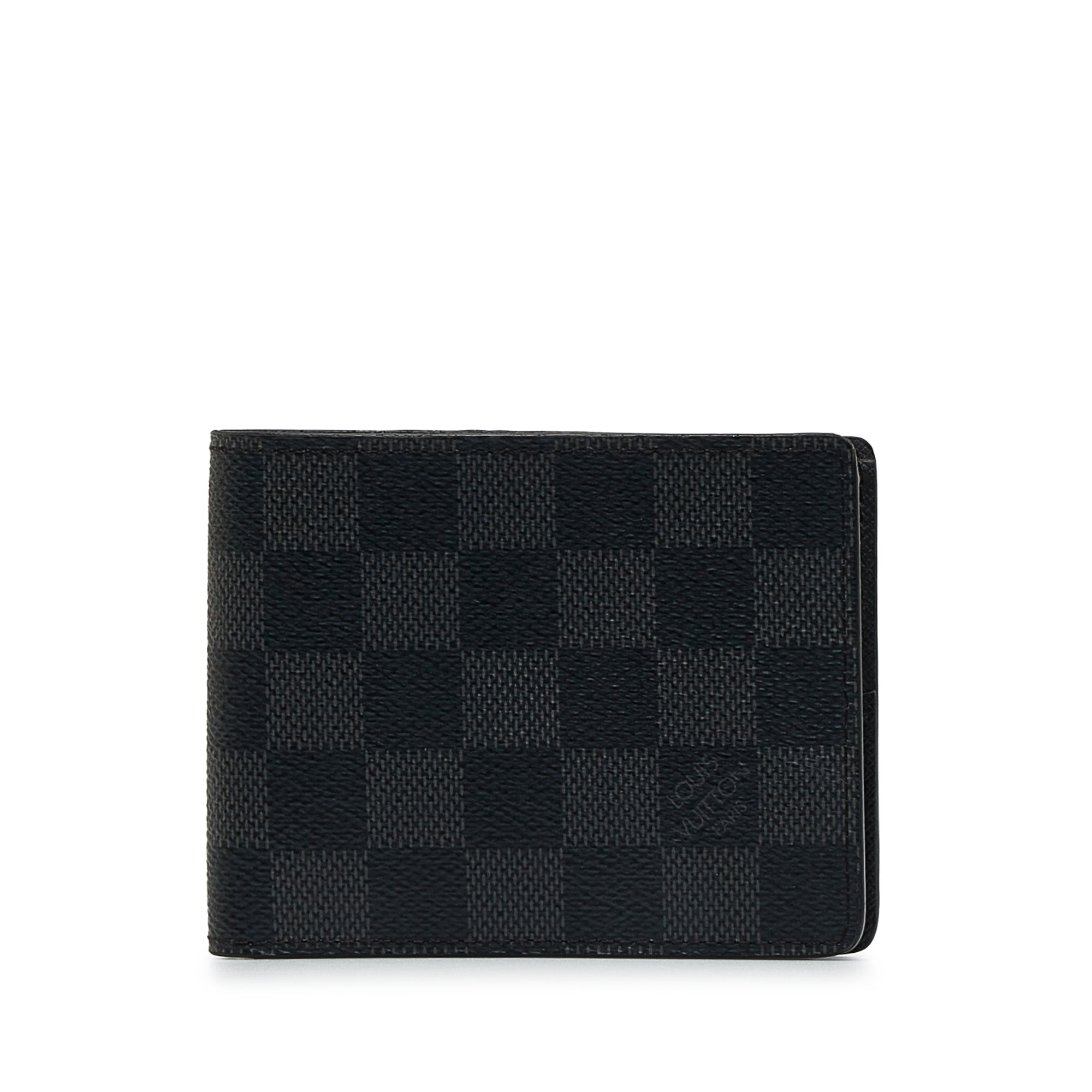 Louis Vuitton Slender Slender Wallet, Black