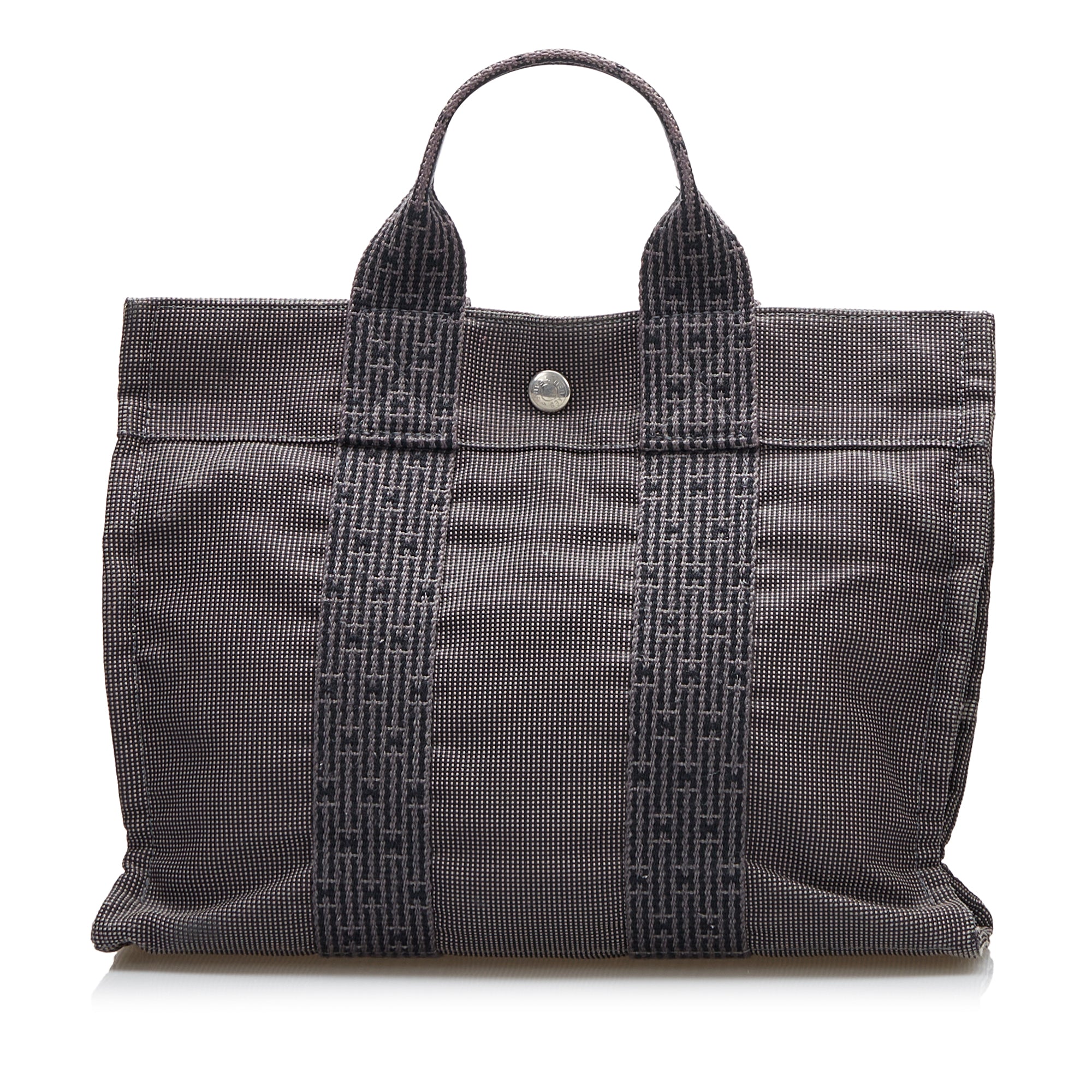 Gray Hermes Herline PM Tote Bag - Designer Revival