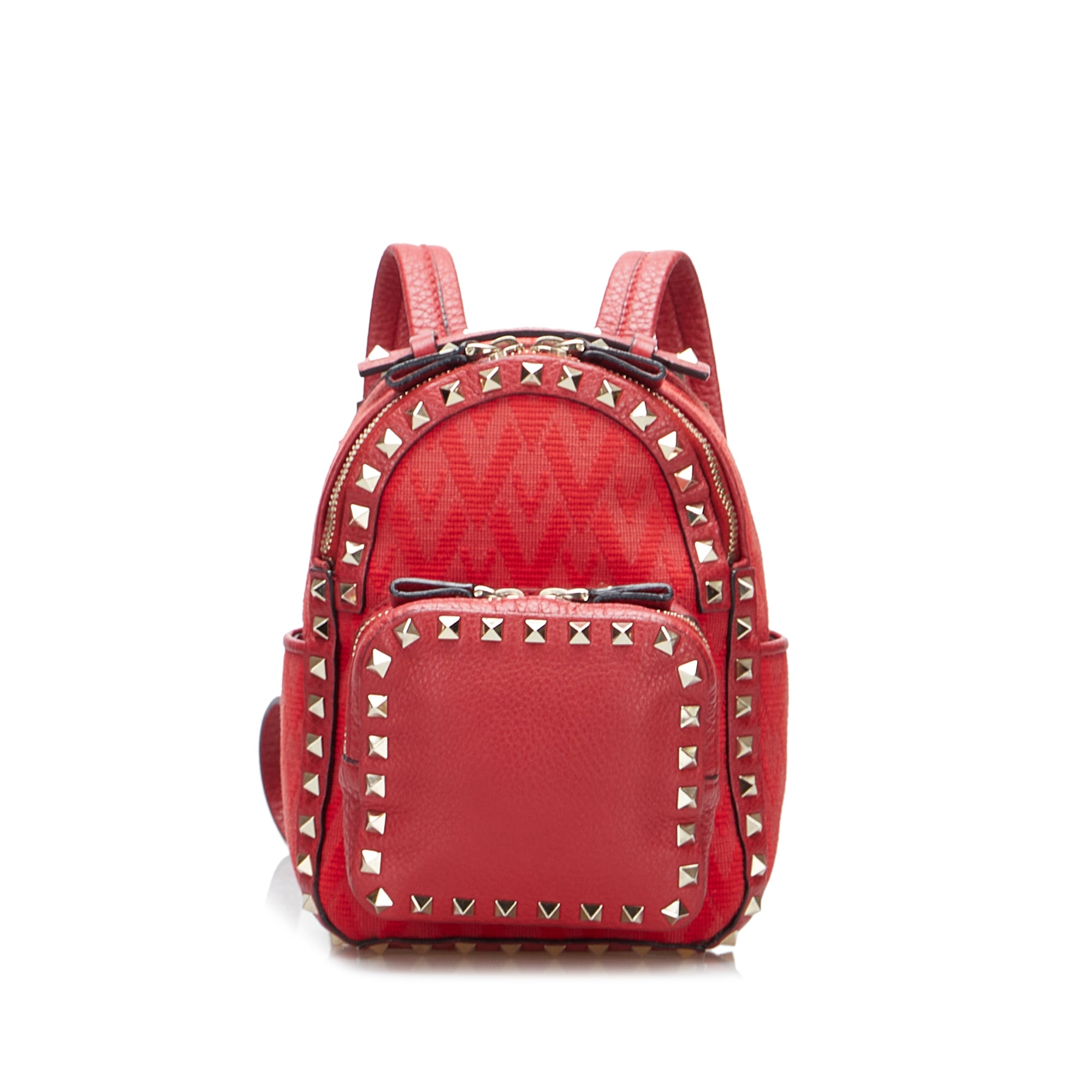 Red Valentino Viva Valentino Rockstud Backpack