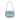 Blue Prada Spazzolato Cleo Shoulder Bag - Designer Revival