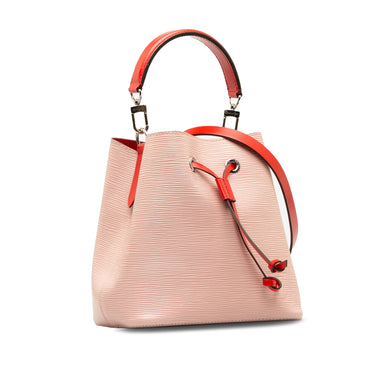 Pink Louis Vuitton Epi Neonoe BB Bucket Bag