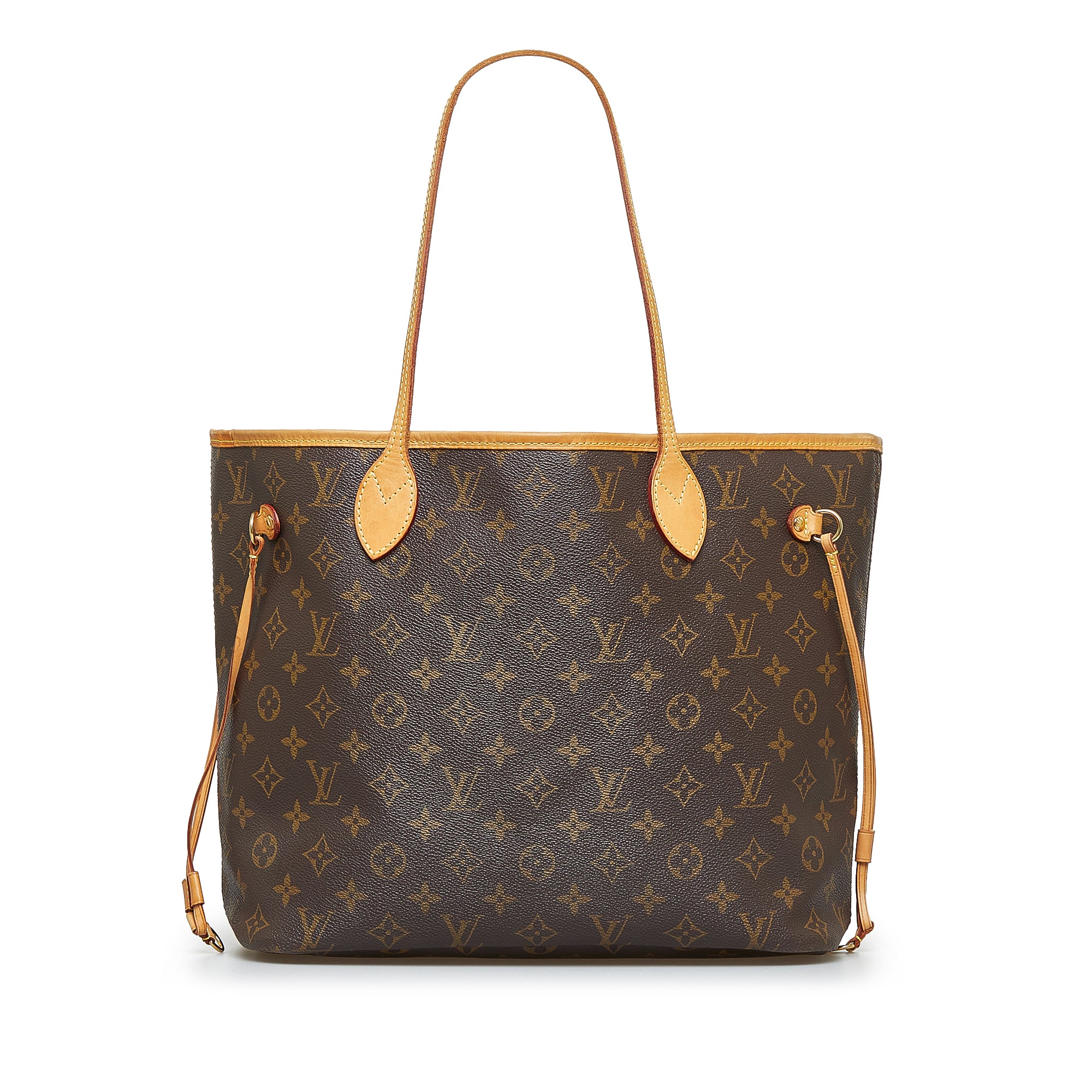 RvceShops Revival, Brown Louis Vuitton Monogram Neverfull MM Tote Bag