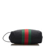 Black Gucci Techno Canvas Web Pouch