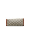 Brown Gucci Medium GG Supreme Padlock Tote Bag