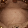 Brown Gucci Medium GG Supreme Padlock Tote Bag
