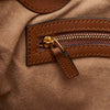 Brown Gucci Medium GG Supreme Padlock Tote Bag