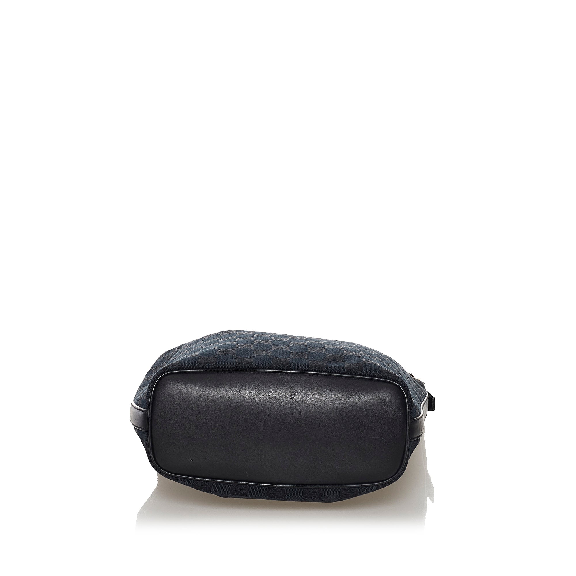 GUCCI-GG-Canvas-Leather-Shoulder-Bag-Black-35098 – dct-ep_vintage