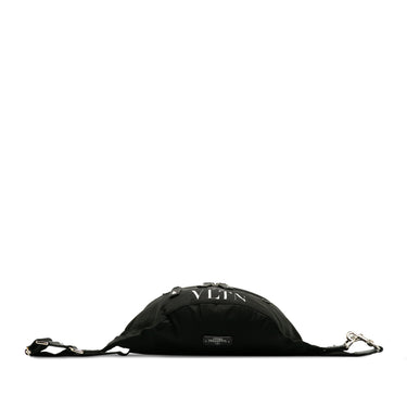 Black Valentino Nylon VLTN Belt Bag