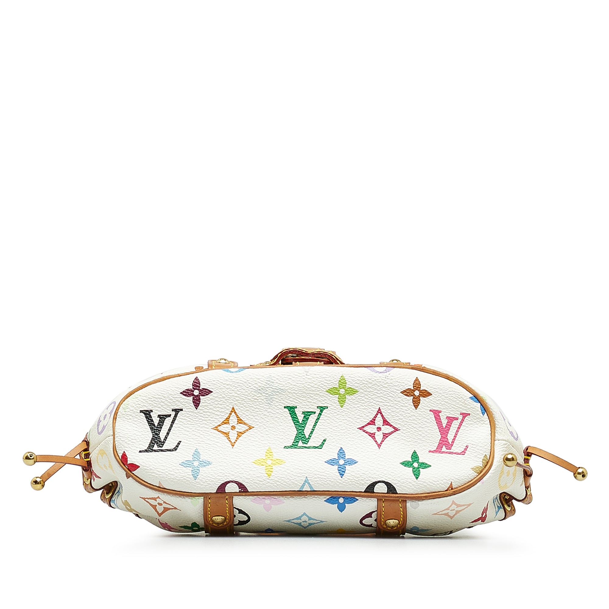 White Louis Vuitton Monogram Multicolore Theda PM Handbag – Designer Revival