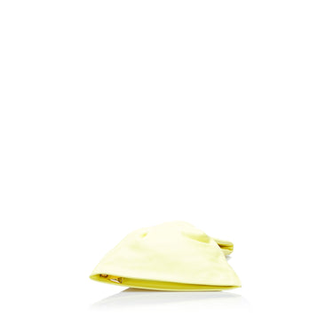 Yellow Bottega Veneta Mini Twist Clutch Bag - Designer Revival