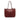 Burgundy Chanel Perforated Caviar Leather Tote Bag - Designer Revival