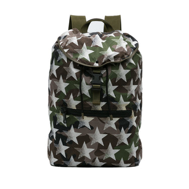 Green Valentino Camustars Backpack - Designer Revival