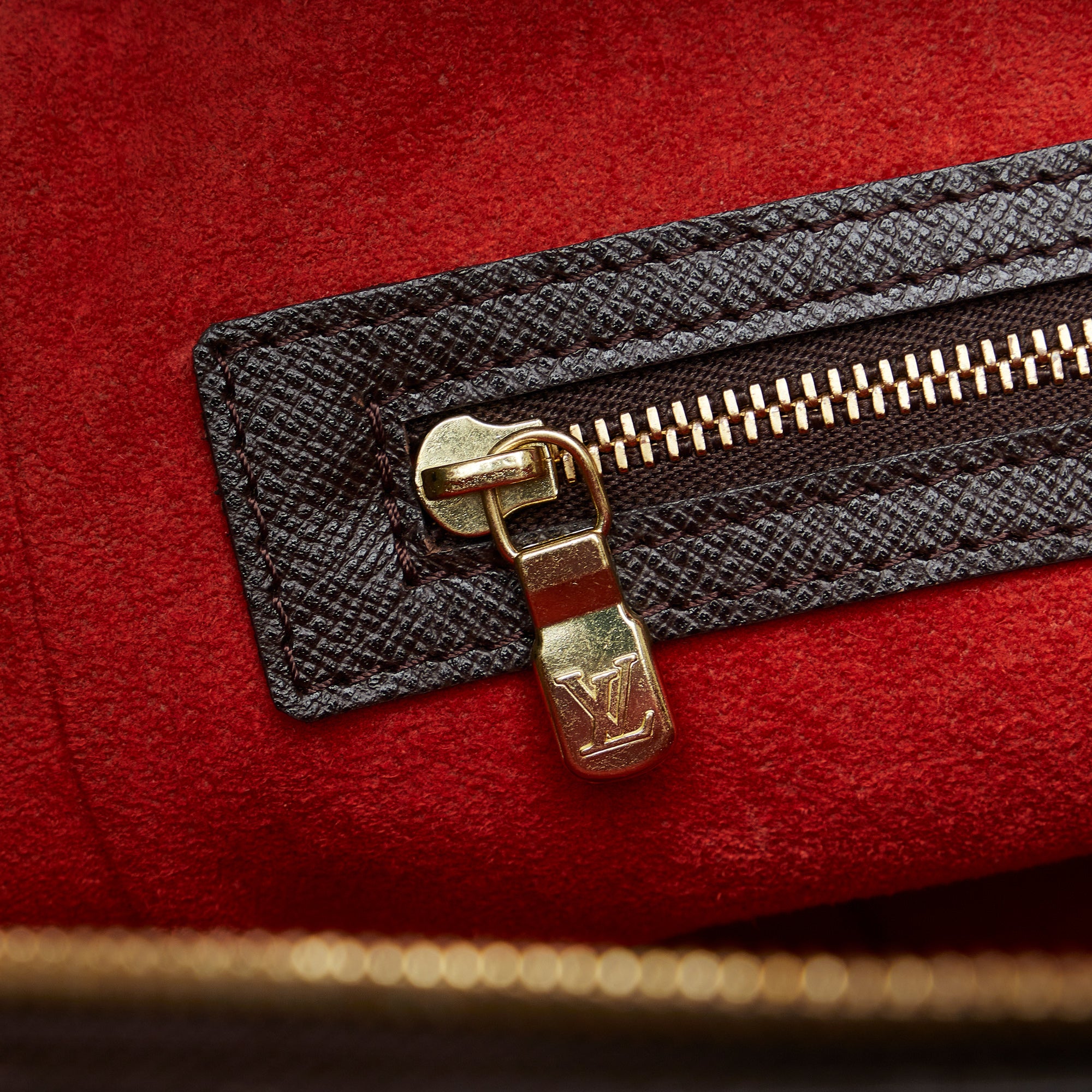 Louis Vuitton Brera Damier Ebene Handbag 100% Authentic for Sale