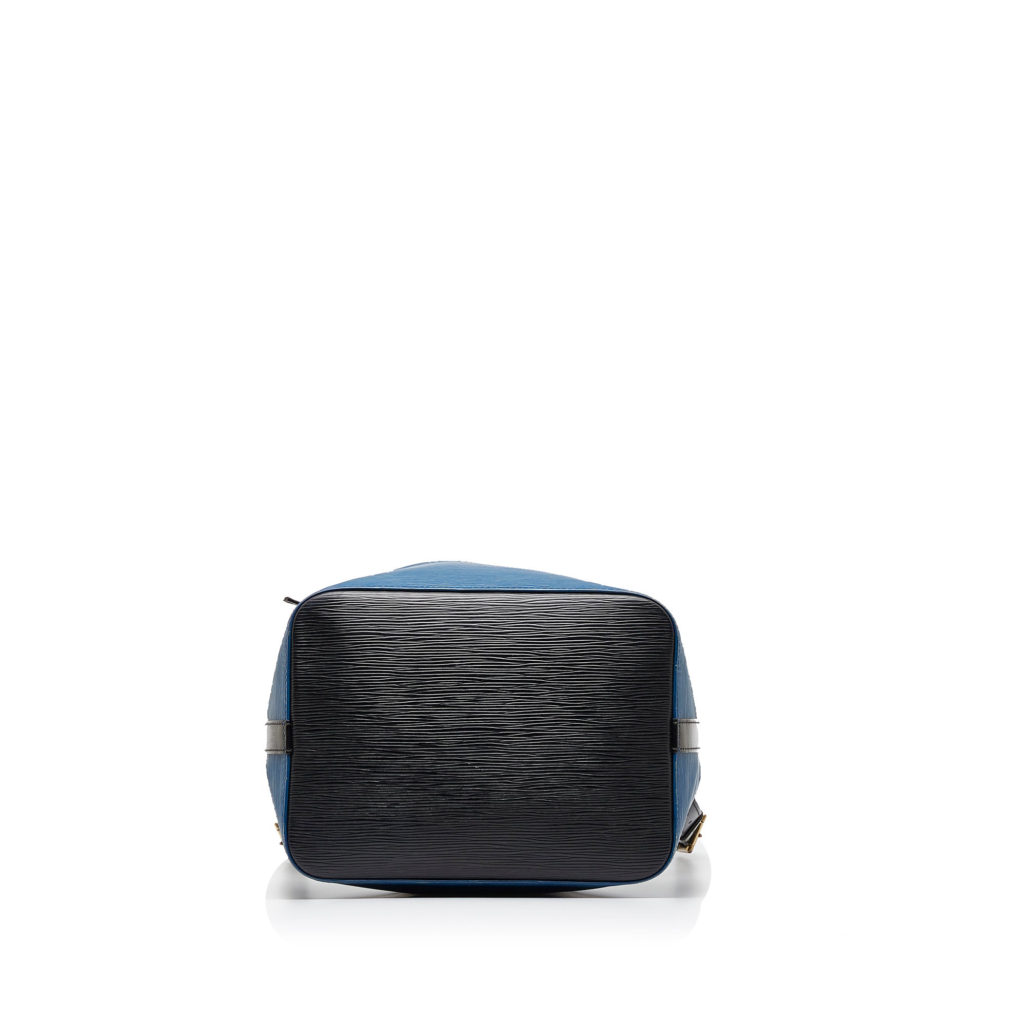 Louis Vuitton Bicolor Blue x Black Noe Petit Drawstring Bucket