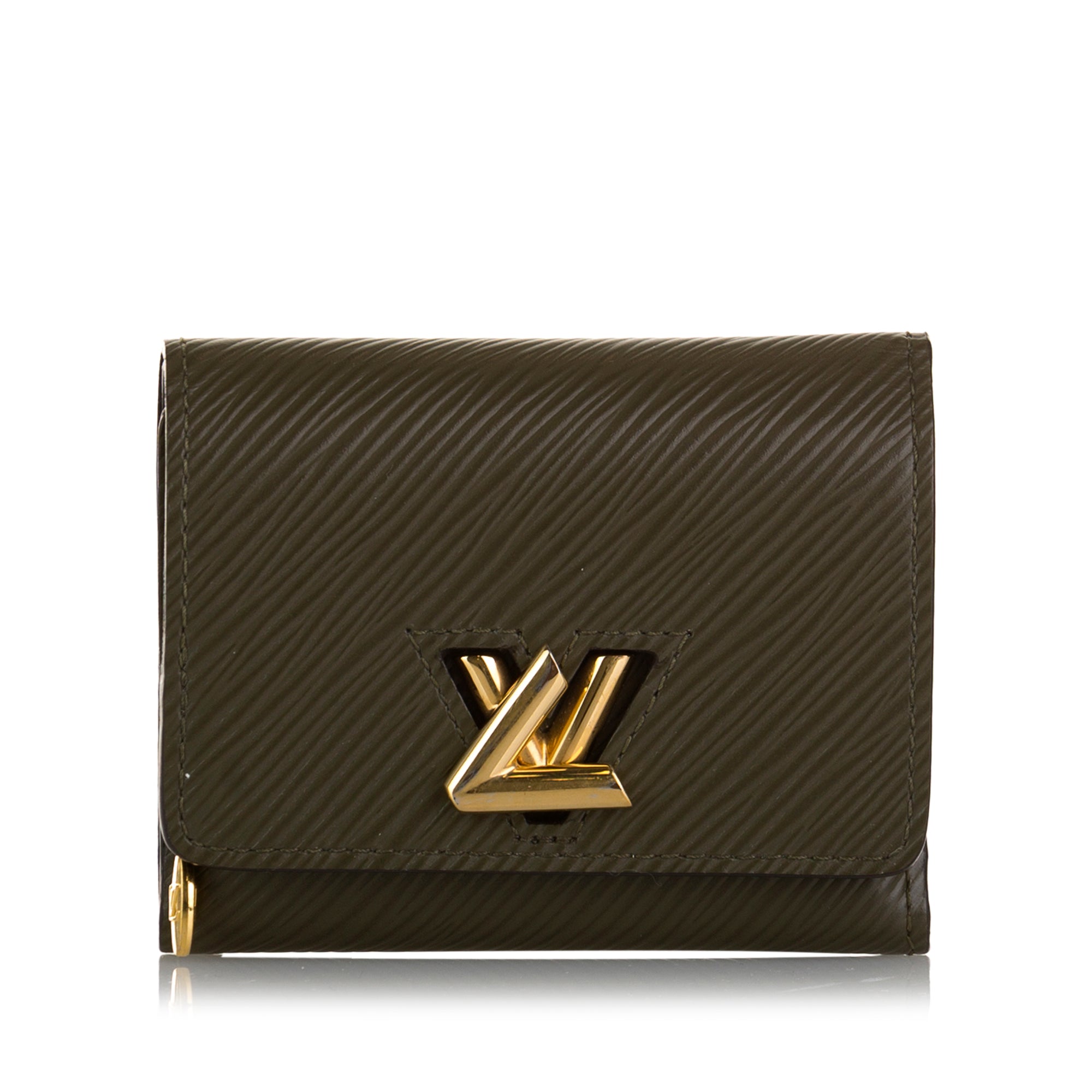 Green Louis Vuitton Epi Twist Wallet